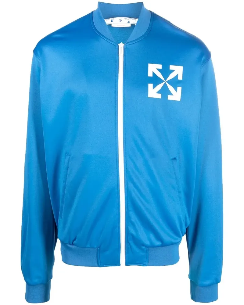OFF-WHITE Sportjacke mit Arrows-Print - Blau Blau