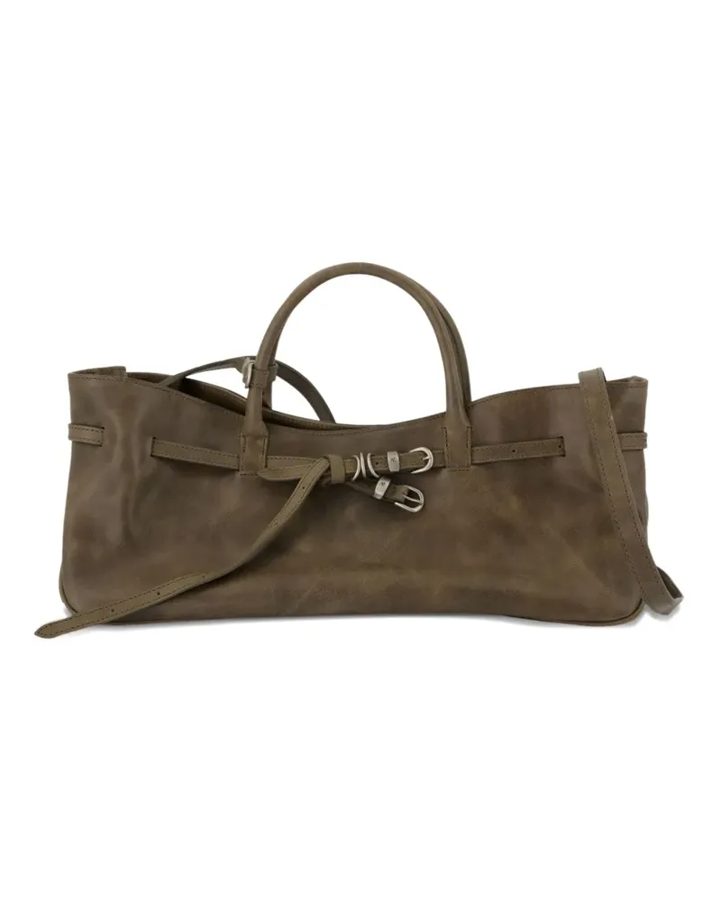 Marge Sherwood Grandma Satchel-Tasche mit Schnallenverschluss - Braun Braun