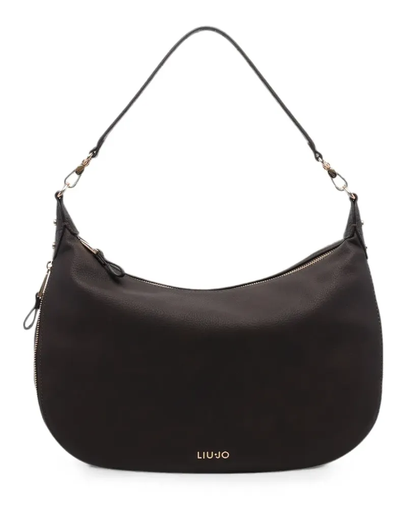 Liu Jo crocodile-effect zip-detail tote bag - Braun Braun