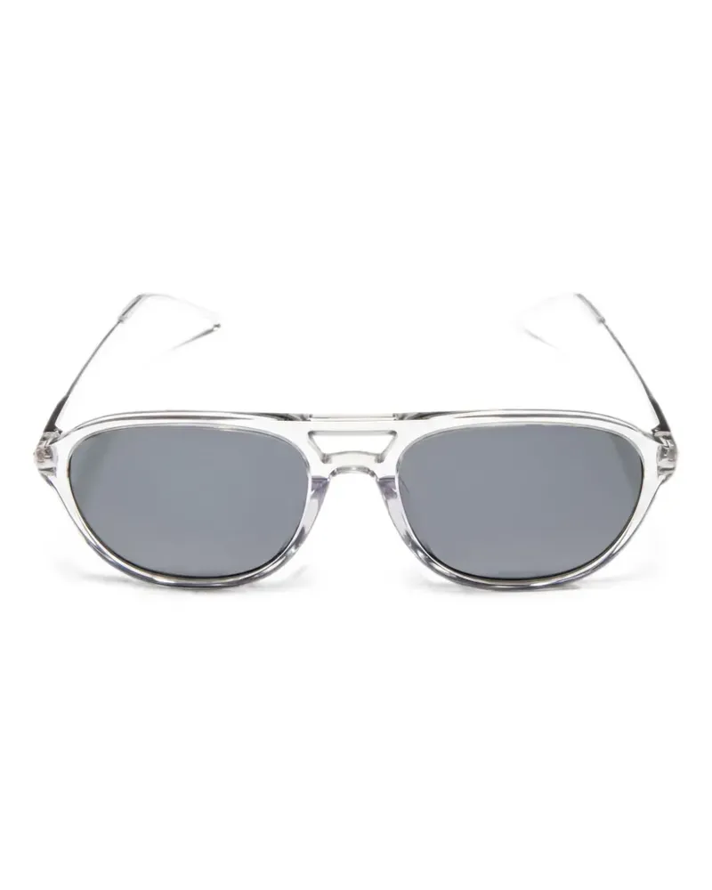 Gucci specialized-fit navigator sunglasses - Nude Nude