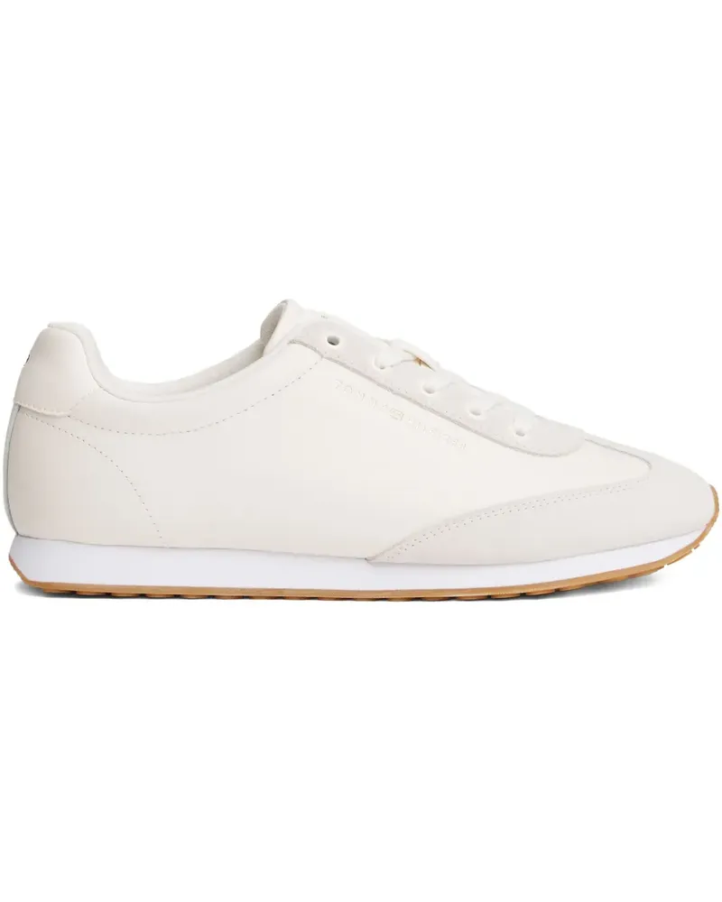 Tommy Hilfiger Sneakers mit Logo-Detail - Weiß Weiß
