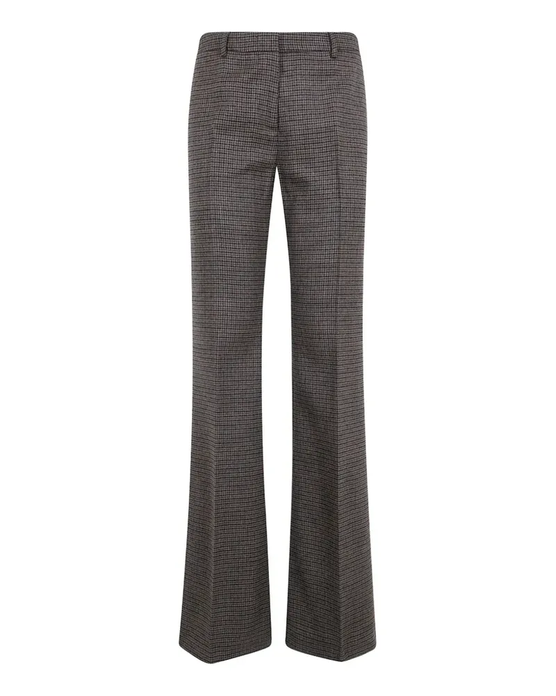 Etro Hose mit Hahnentrittmuster - Braun Braun