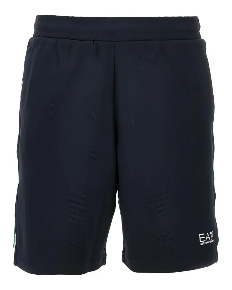 EA7 Shorts mit Logo - Blau Blau