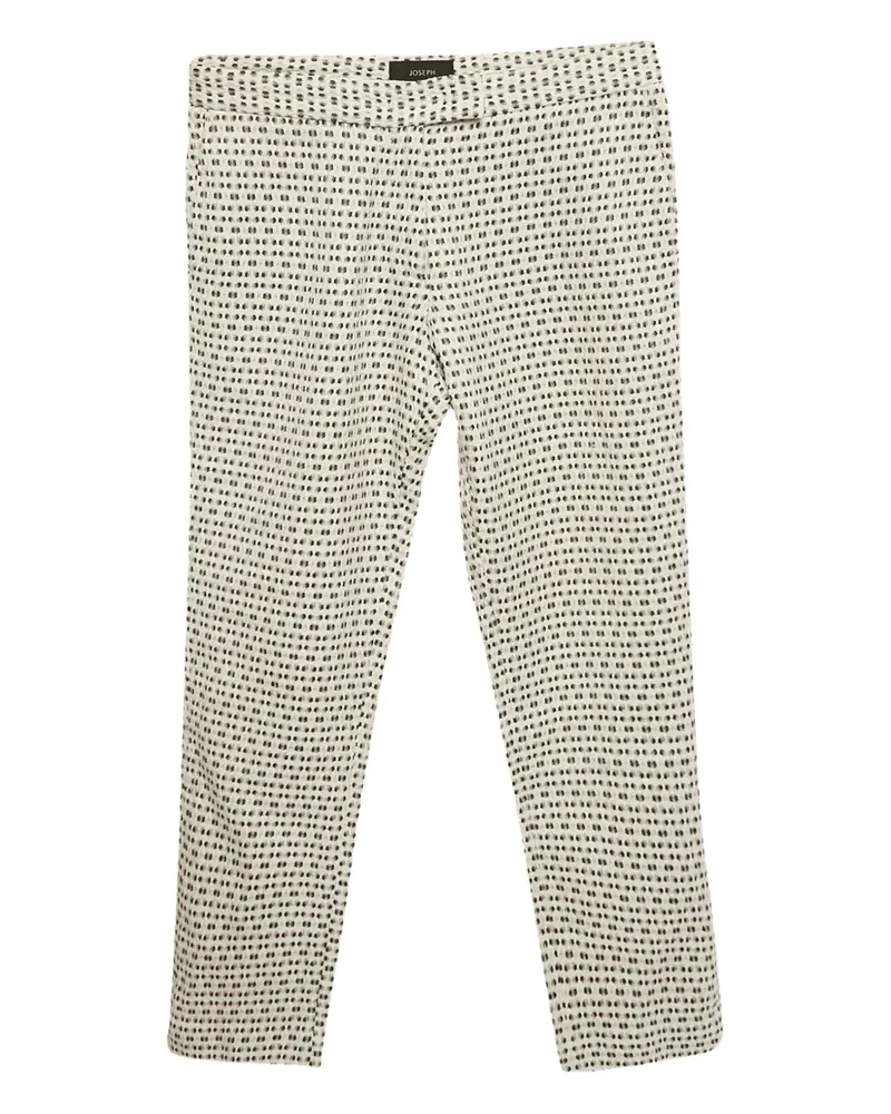 Joseph Pre-owned Hose mit geometrischem Muster - Weiß Weiß