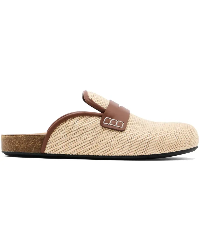 J.W.Anderson Mules aus Canvas - Nude Nude