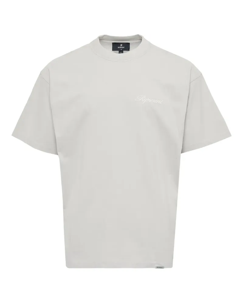 REPRESENT script-logo T-shirt - Nude Nude