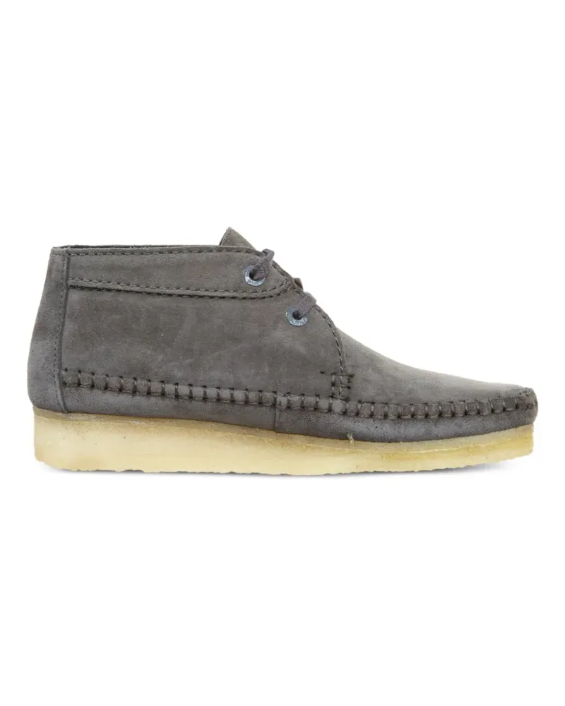 Clarks Originals Weaver whipstitch-trim desert boots - Grau Grau