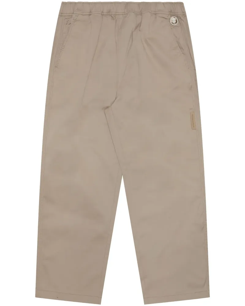 BAPE Hose mit geradem Bein - Nude Nude