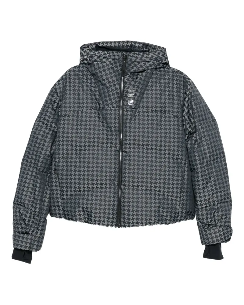 Colmar Fancy Skijacke mit Hahnentrittmuster - Schwarz Schwarz