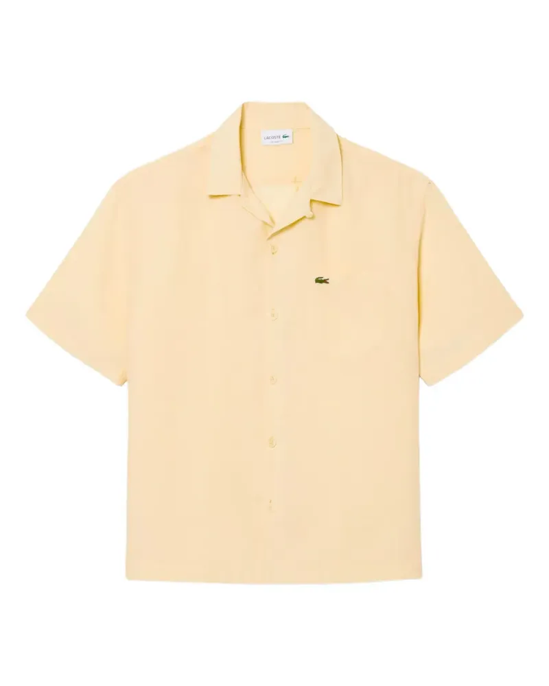 Lacoste pocket short-sleeve shirt - Gelb Gelb