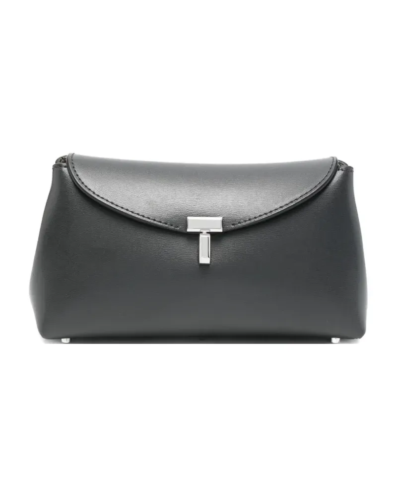 Totême Clutch mit Logo - Blau Blau