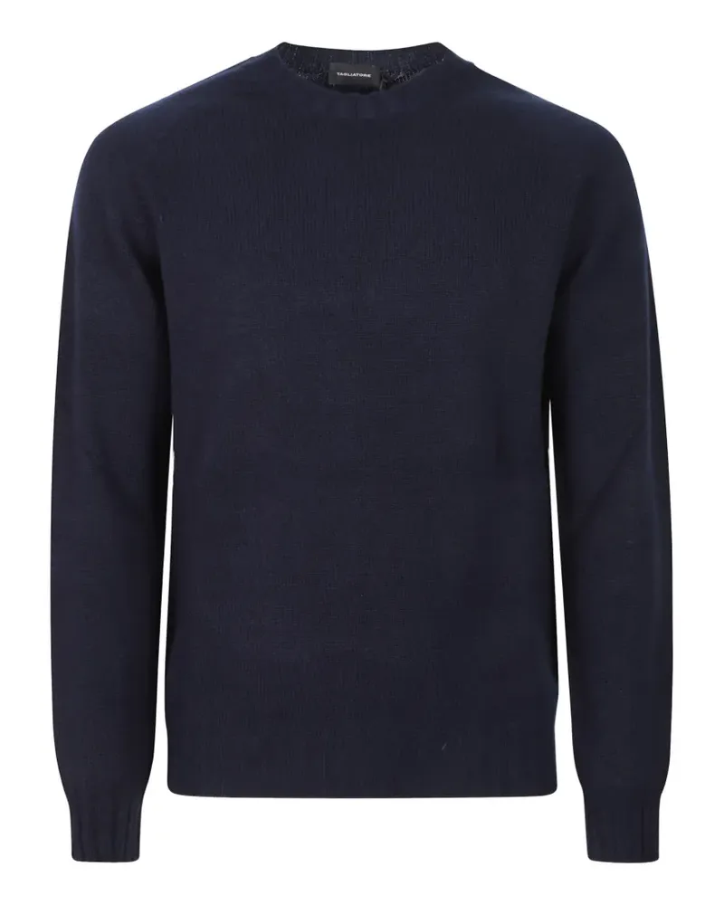 Tagliatore Pullover mit Raglanärmeln - Blau Blau