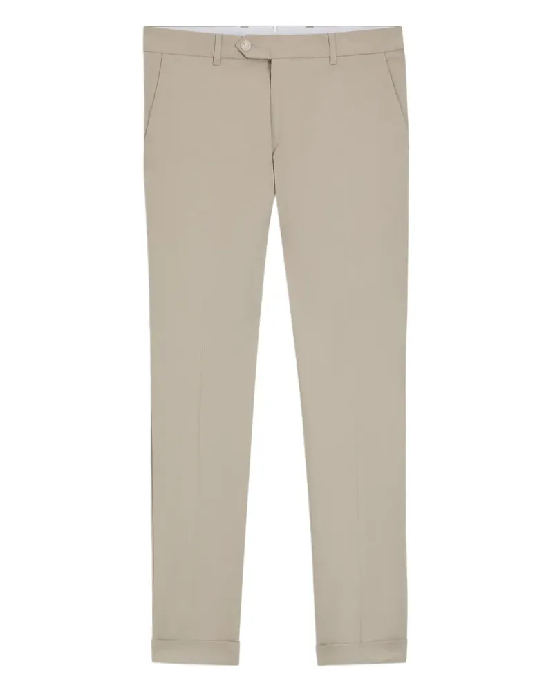 HUGO BOSS cuffed trousers - Nude Nude