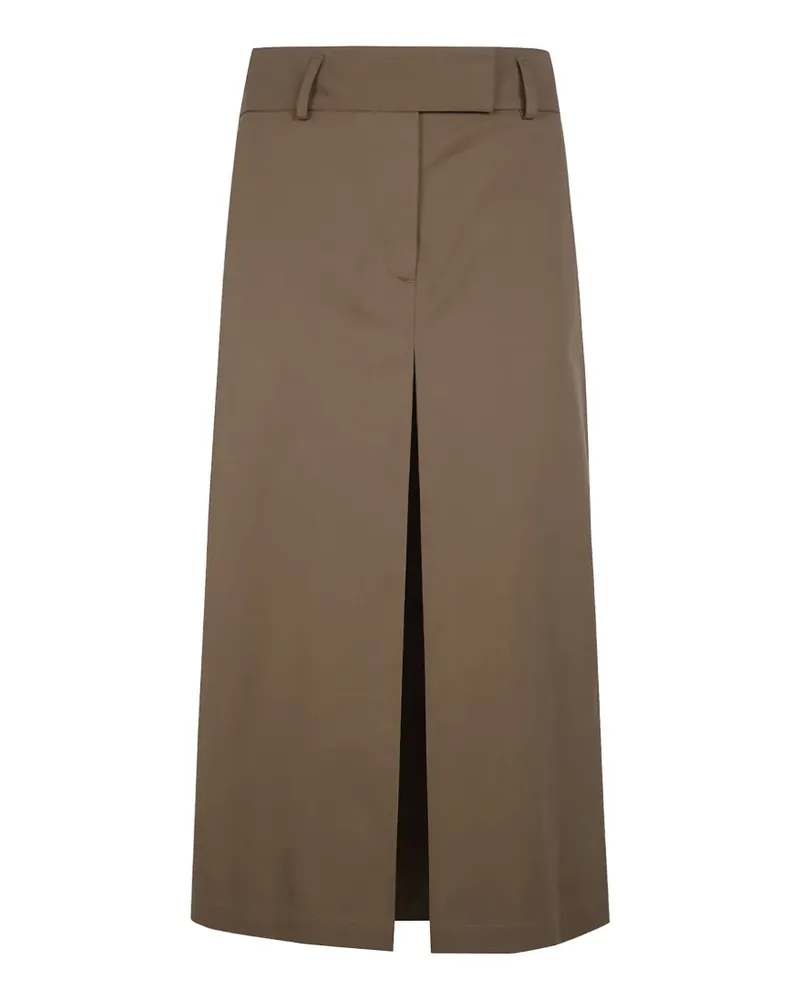 Filippa K straight midi skirt - Braun Braun