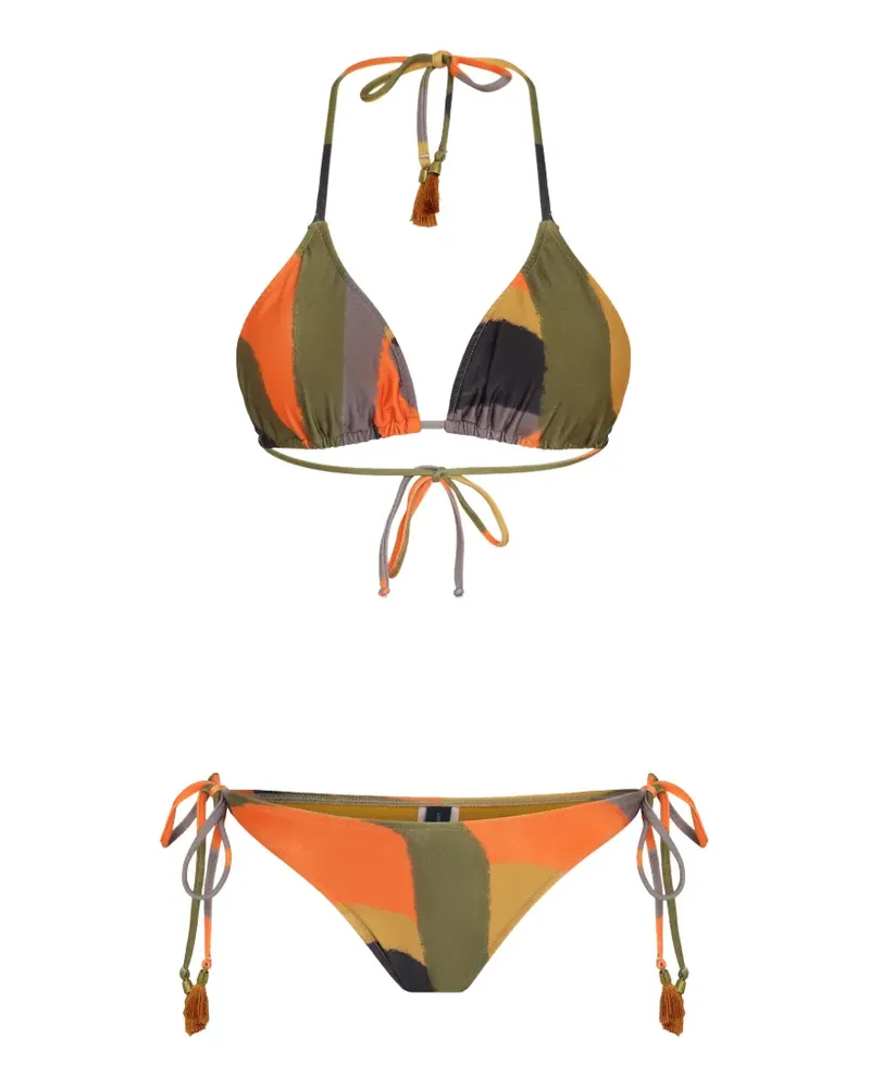 Lygia & Nanny Badeanzug mit Quasten - Orange Orange