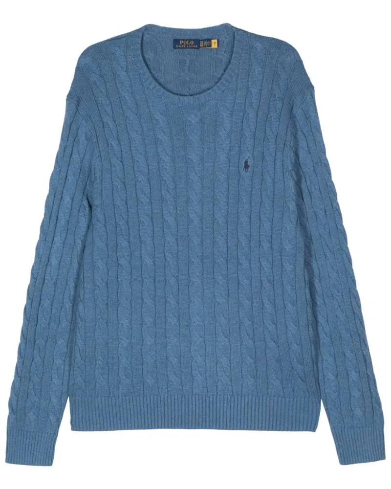 Ralph Lauren LS Driver Pullover - Blau Blau