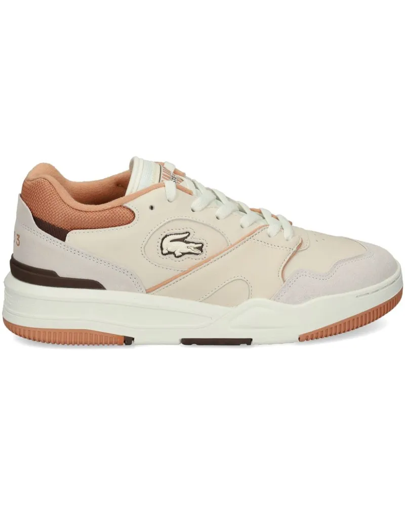 Lacoste Lineshot Sneakers mit Logo-Patch - Nude Nude