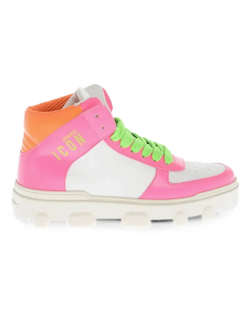 Dsquared2 ICON high-top sneakers - Weiß Weiß