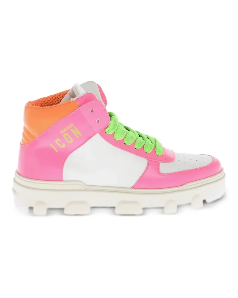 Dsquared2 ICON high-top sneakers - Weiß Weiß
