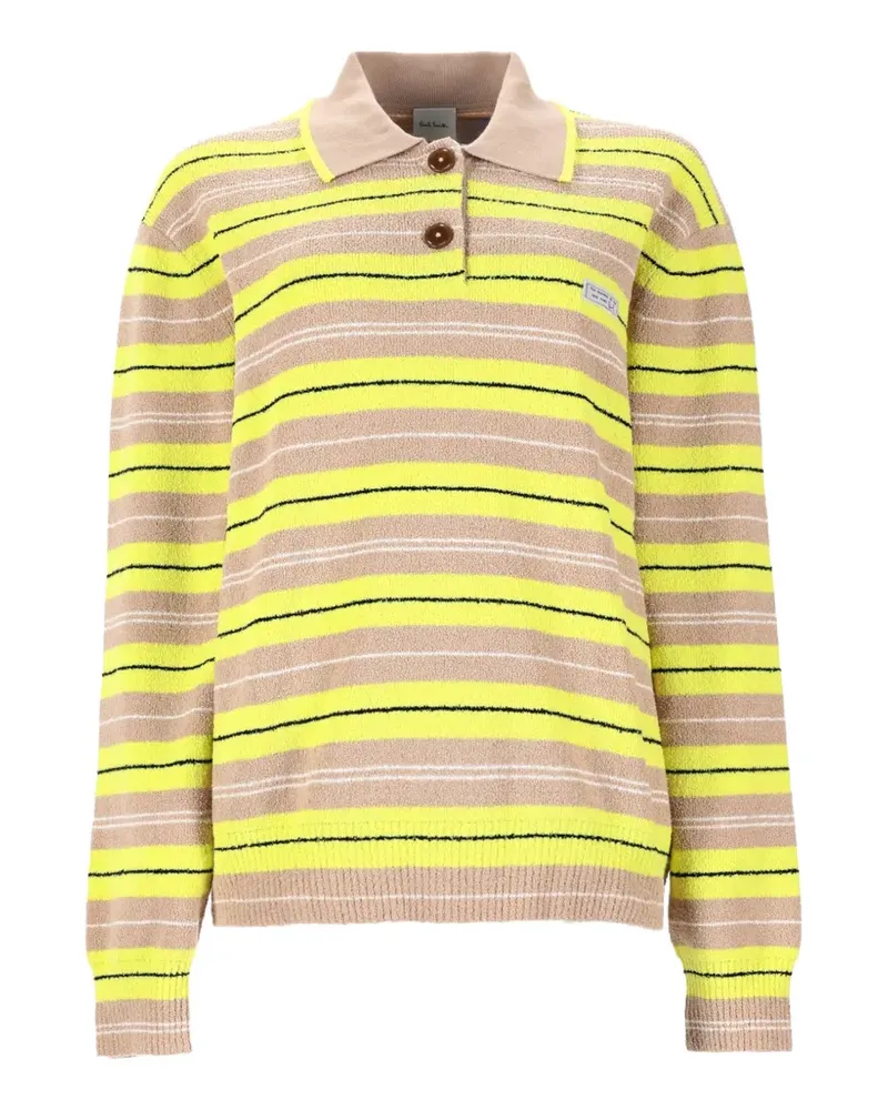 Paul Smith Gestreifter Pullover - Gelb Gelb