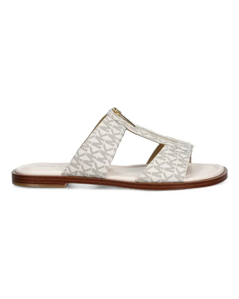 Michael Kors Berkley Signature Pantoletten - Nude Nude