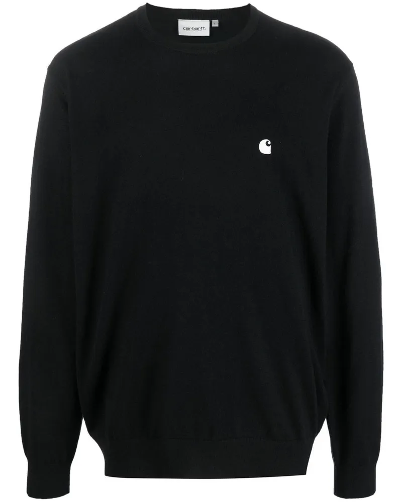 Carhartt WIP Pullover mit Logo-Stickerei - Blau Blau