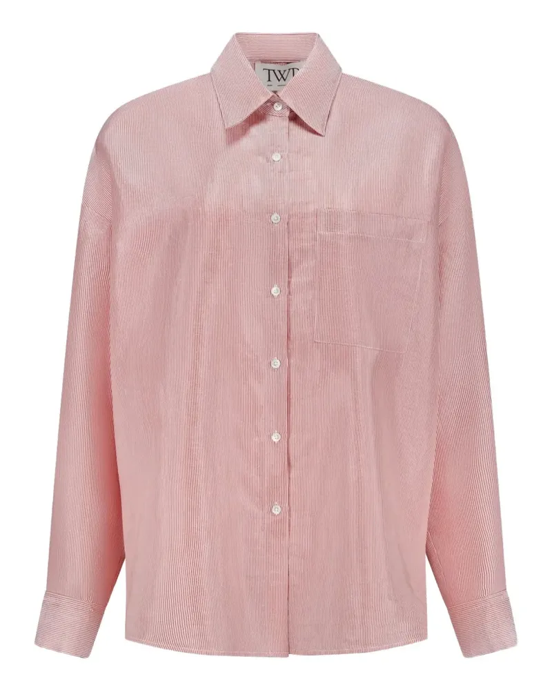 TWP striped shirt - Rot Rot