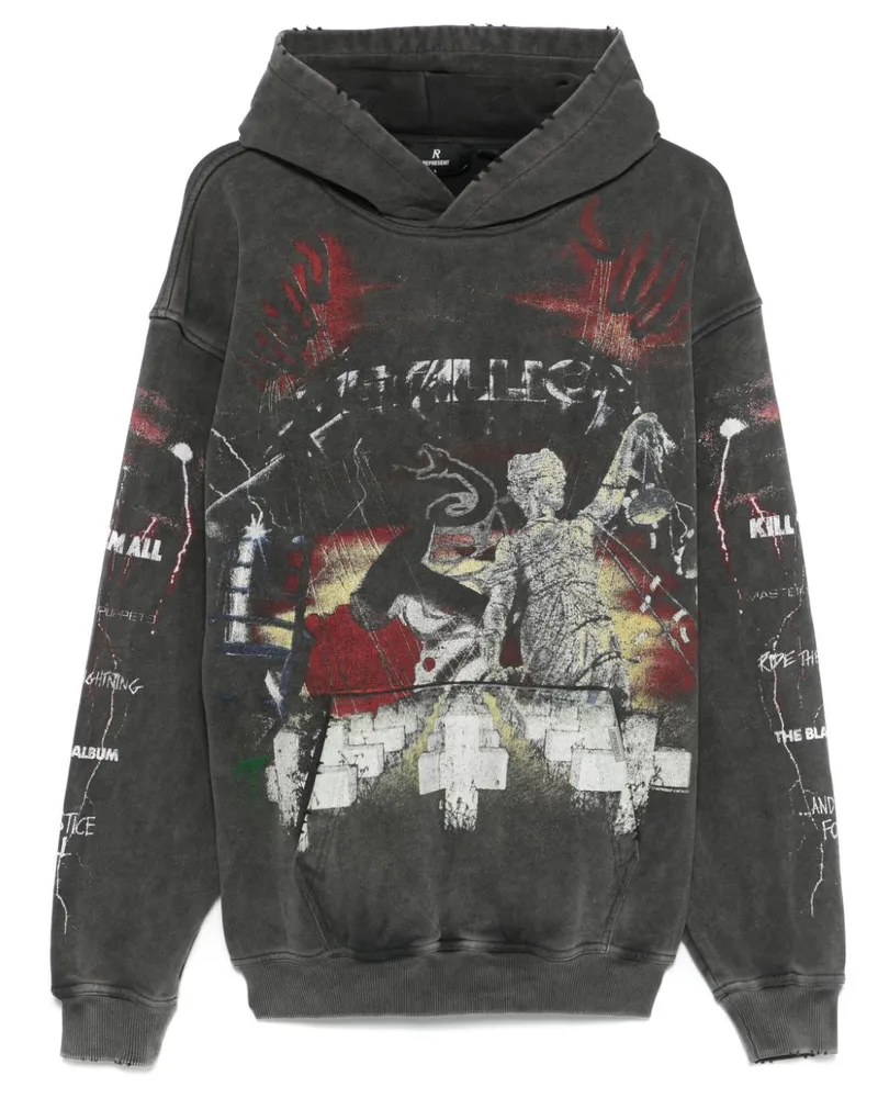 REPRESENT x Metallica Master of Puppets Hoodie - Grau Grau
