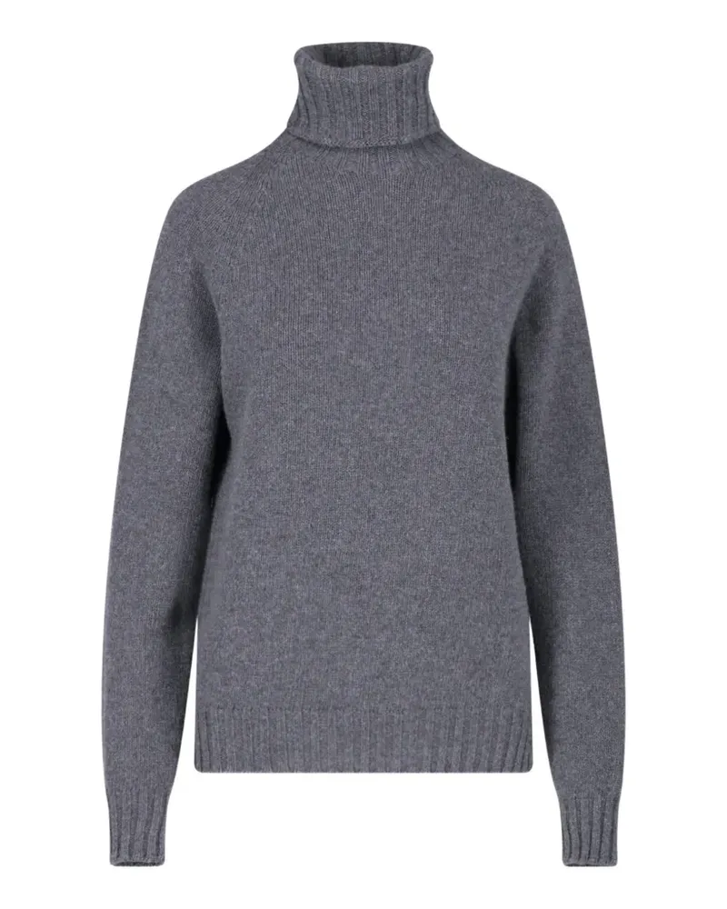 MA'RY'YA roll-neck raglan-sleeve sweater - Grau Grau
