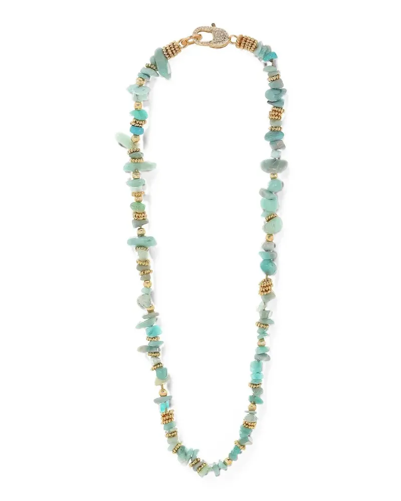 Gas Bijoux Aloha beaded necklace - Gold Gold