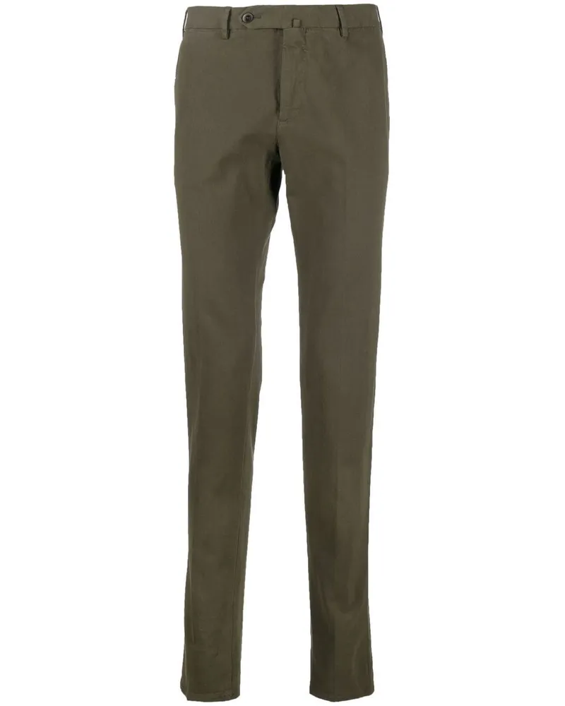 PT TORINO Halbhohe Straight-Leg-Hose - Grün Grün