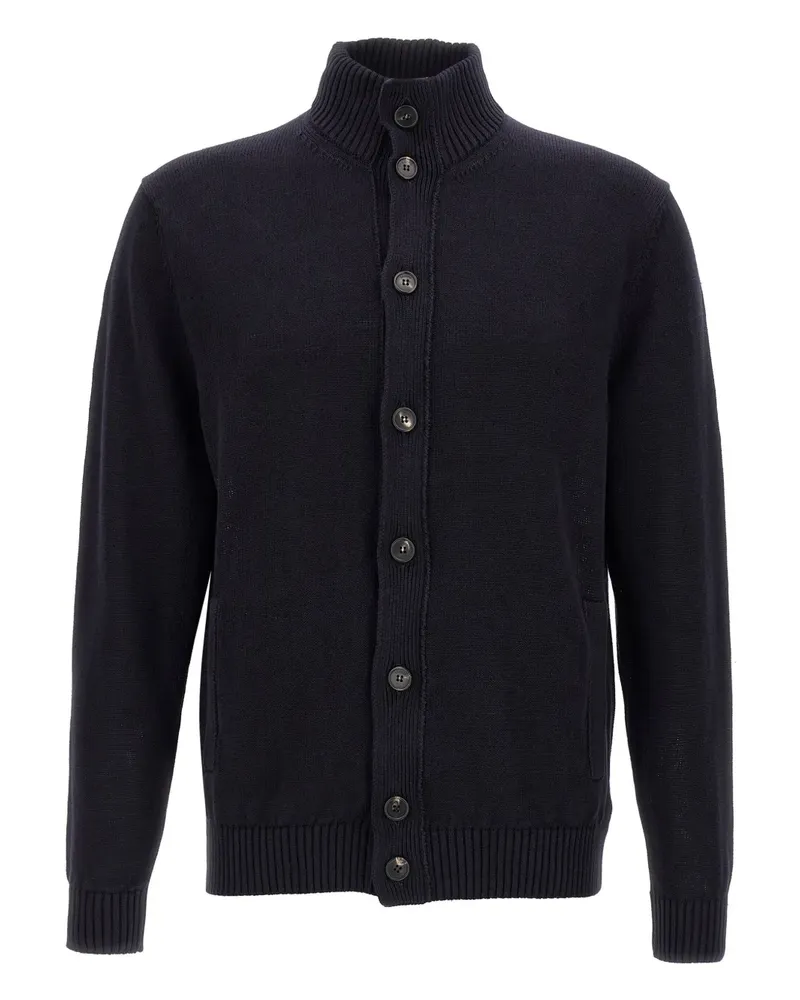 Zanone Chioto Cardigan - Blau Blau