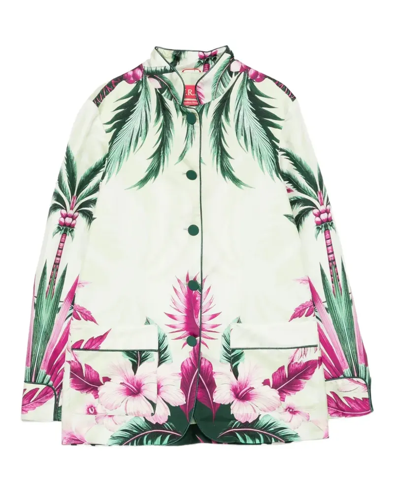 For Restless Sleepers floral-print jacket - Grün Grün