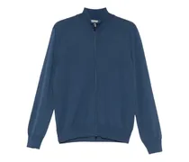 Cardigan mit Reißverschluss - Blau