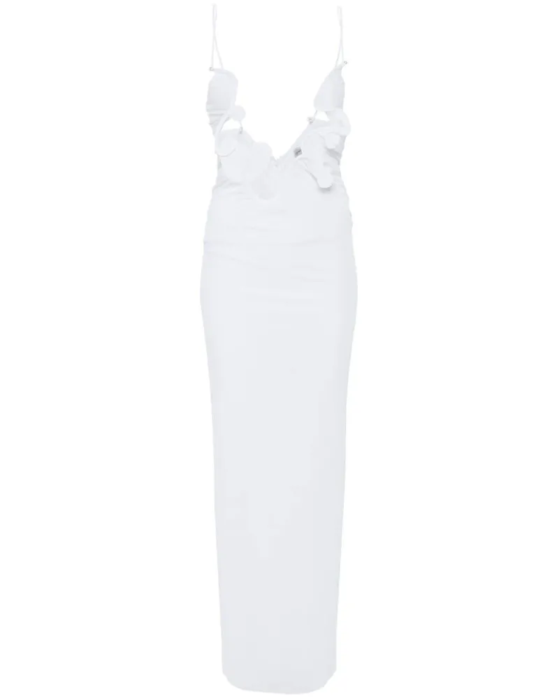 Christopher Esber Molded Venus Maxikleid - Weiß Weiß