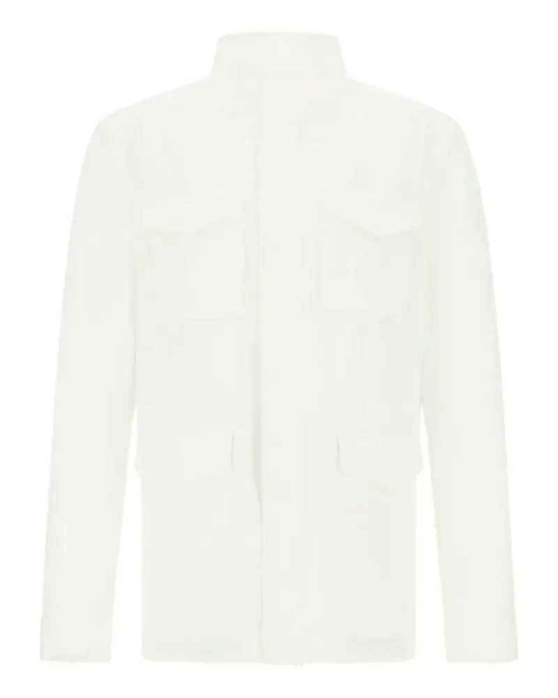 Herno Jacke mit Taschen - Weiß Weiß