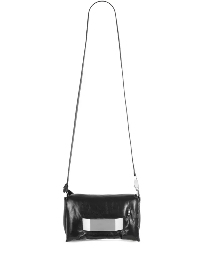Rick Owens Pillow Griffin Schultertasche - Schwarz Schwarz