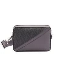 Fendi Diagonal Clutch Grau