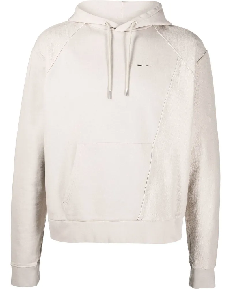 Heliot Emil Hoodie aus Bio-Baumwolle Nude