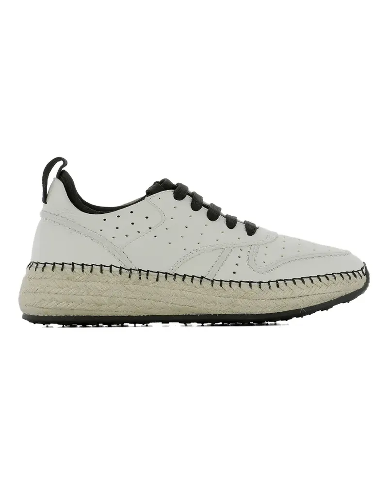 TOD'S Running Raffia' Sneakers - Weiß Weiß