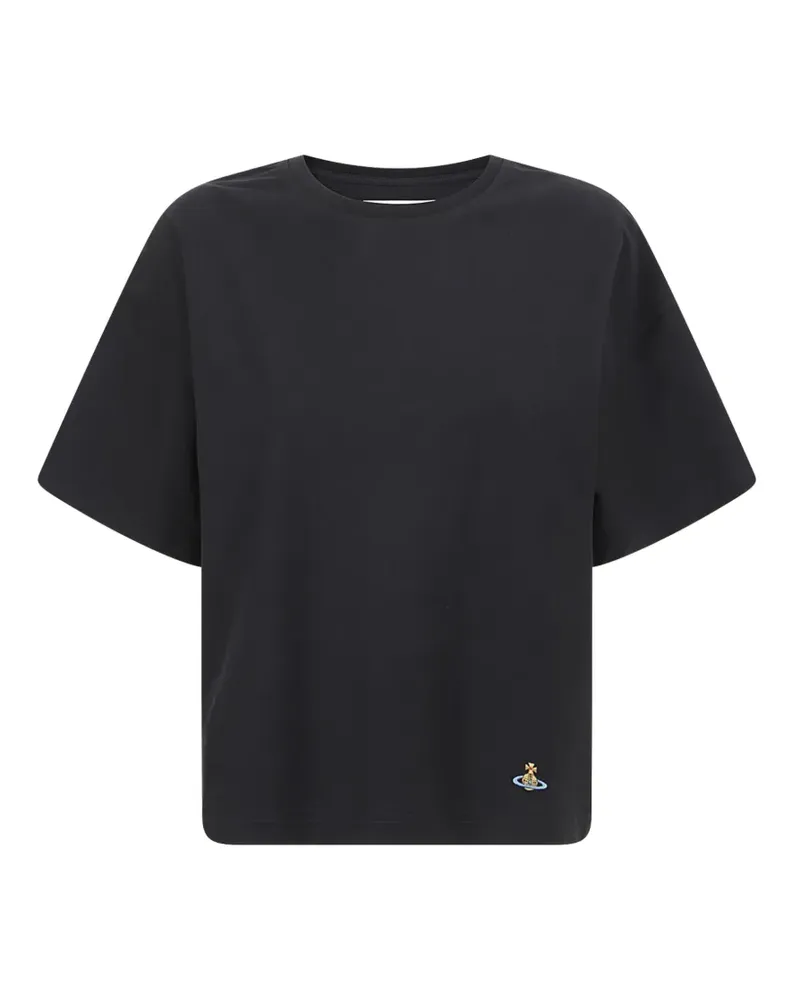 Vivienne Westwood box T-shirt - Schwarz Schwarz