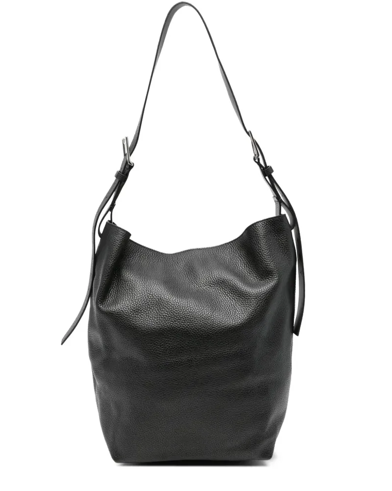 P.A.R.O.S.H. Schultertasche mit Schnallenverschluss - Schwarz Schwarz