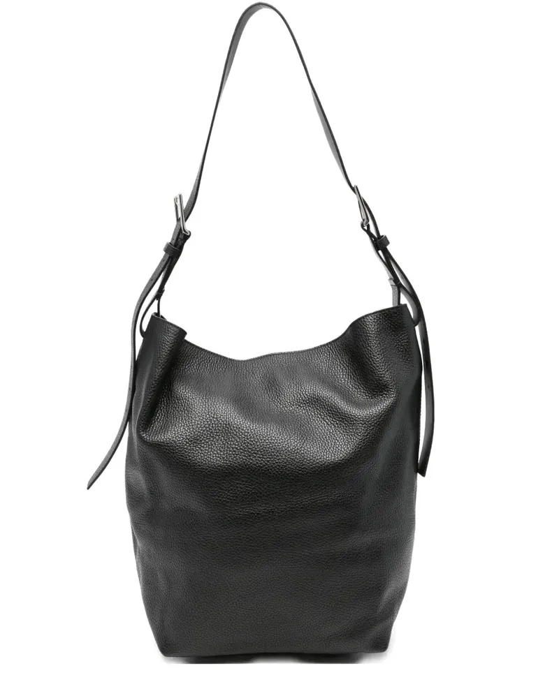 P.A.R.O.S.H. Schultertasche mit Schnallenverschluss - Schwarz Schwarz