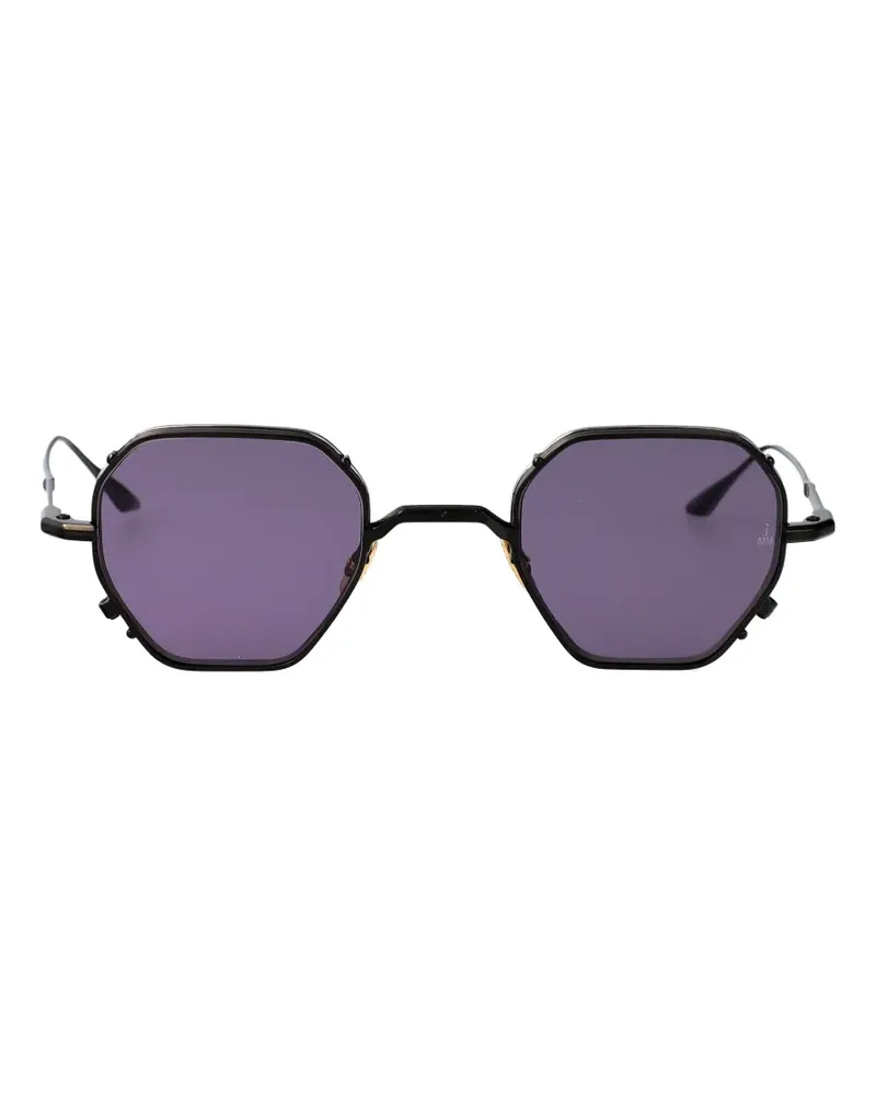 Jacques Marie Mage geometric verlaine sunglasses - Schwarz Schwarz