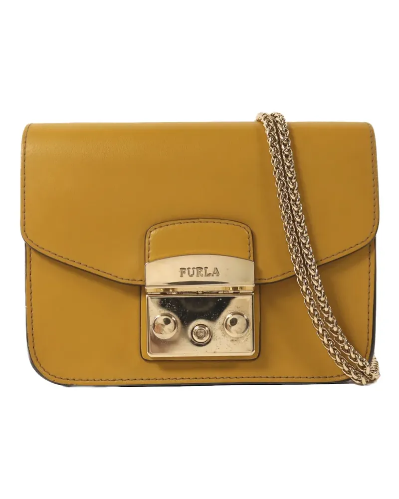 Furla chain-link shoulder bag - Gelb Gelb