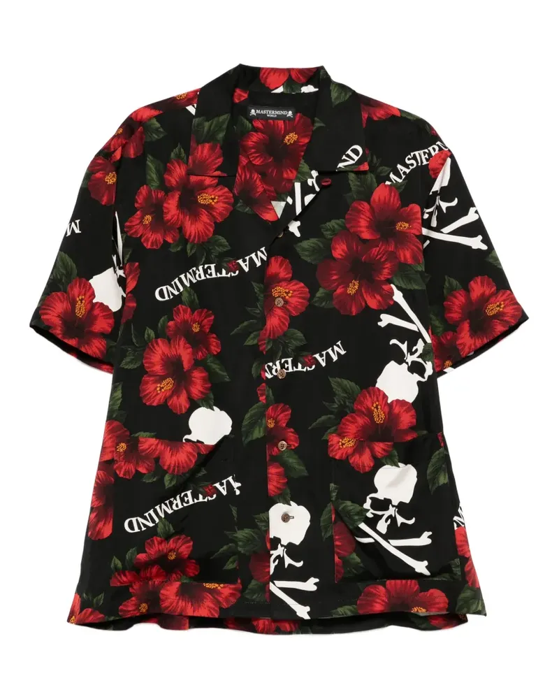 Mastermind Japan skull-print shirt - Schwarz Schwarz