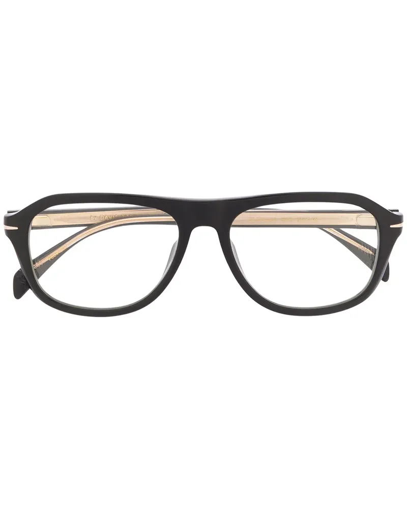 EYEWEAR by DAVID BECKHAM Brille mit austauschbaren Gläsern - Schwarz Schwarz
