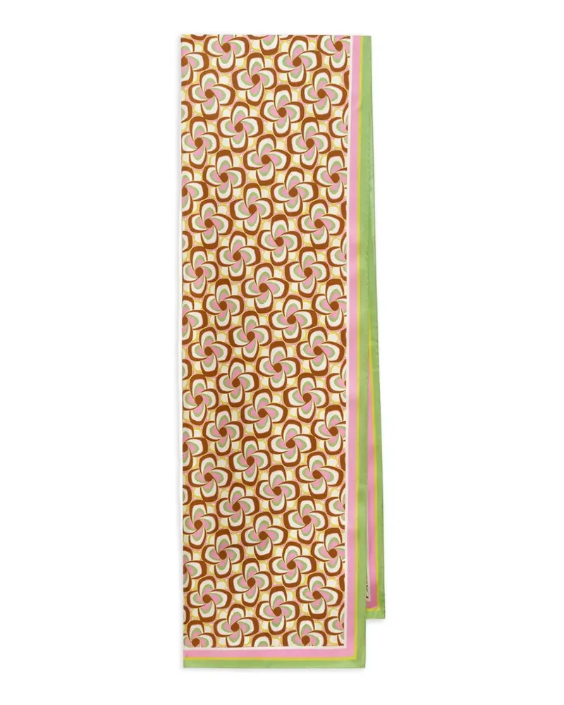 Maliparmi floral-print scarf - Nude Nude