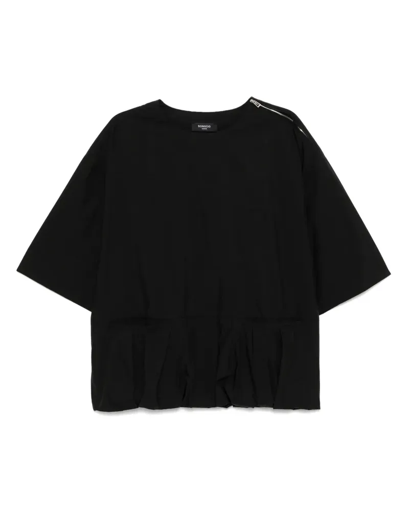 SONGZIO Ballon-T-Shirt - Schwarz Schwarz