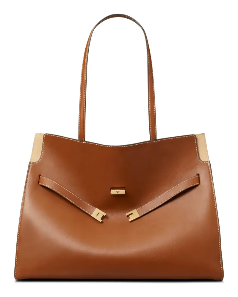 Tory Burch Lee Radziwill tote - Braun Braun